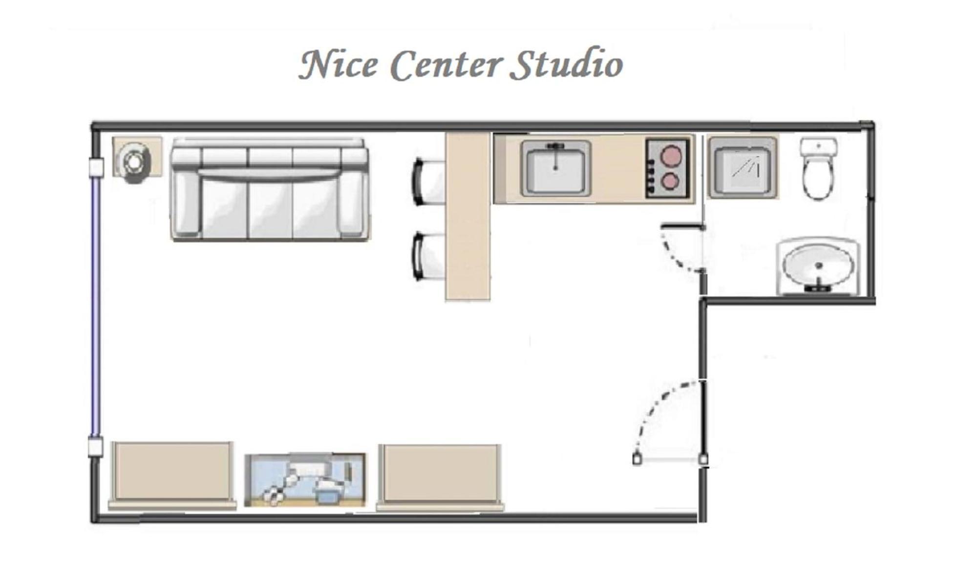 Nice Centre Flat - Modern, Quiet And Brand New 客房 照片